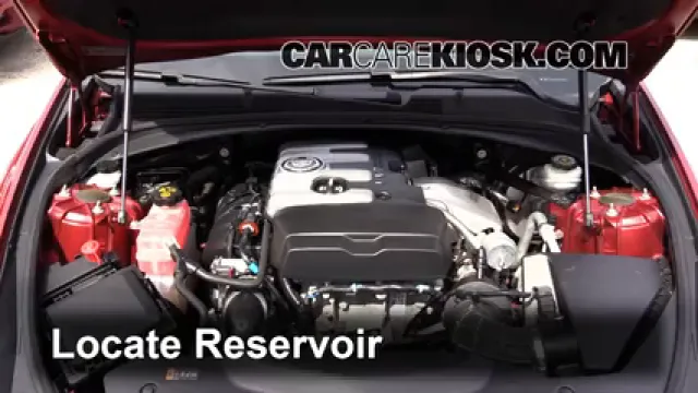 2015 Cadillac CTS 2.0L 4 Cyl. Turbo Líquido limpiaparabrisas Agregar líquido